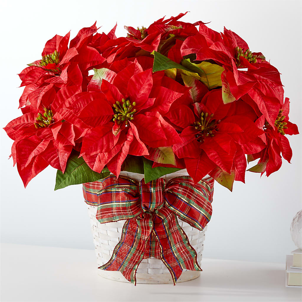Happiest Holidays Poinsettia – Print A Bunch Florists, Orleans ON
