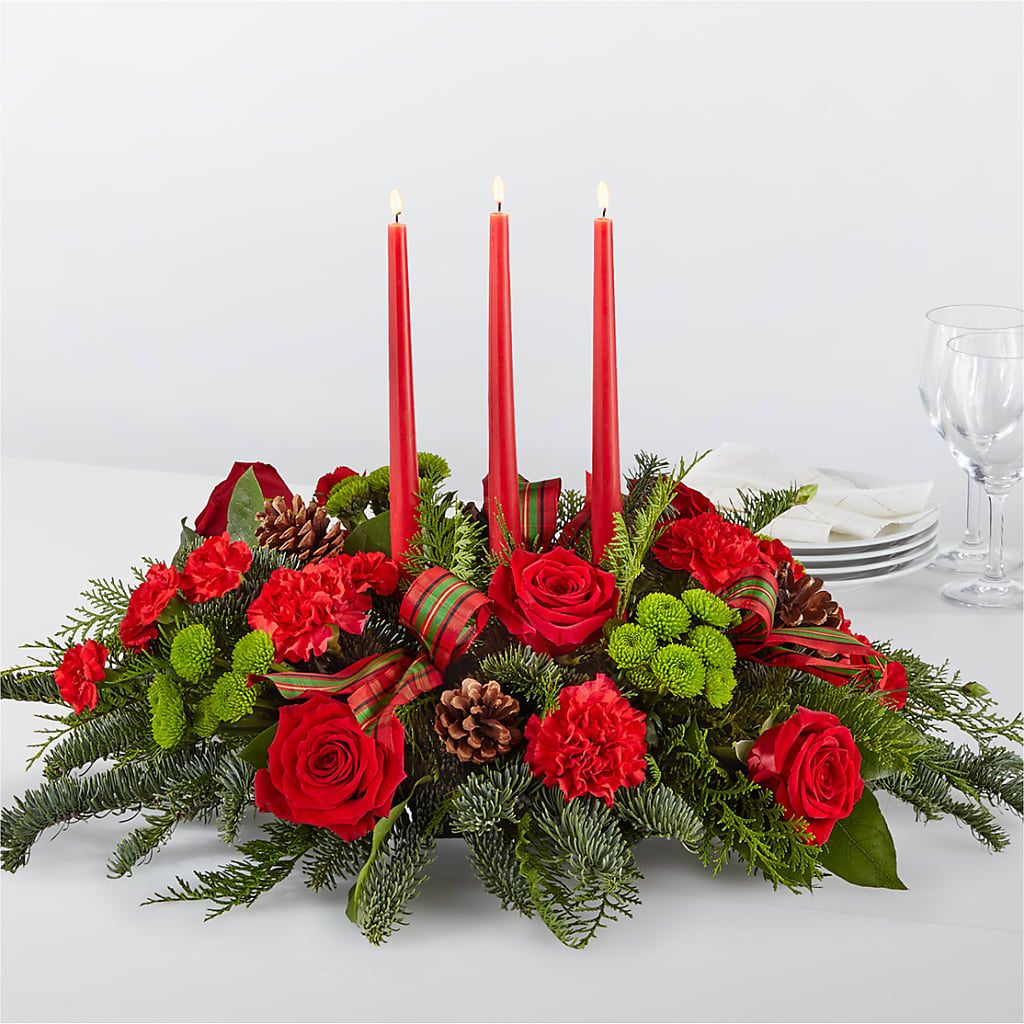 By the Candlelight Centerpiece – Print A Bunch Florists, Orleans ON