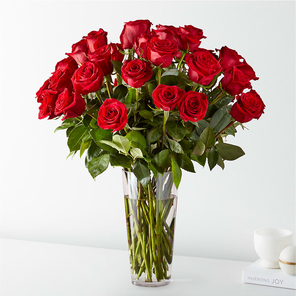 Long Stem Red Rose Bouquet – Print A Bunch Florists, Orleans ON