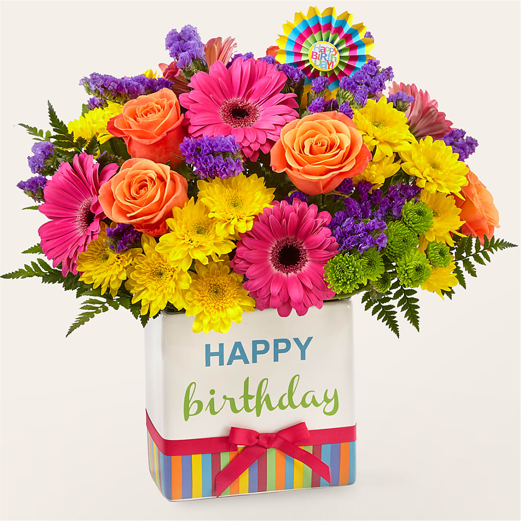 Birthday Brights Bouquet – Print A Bunch Florists, Orleans ON