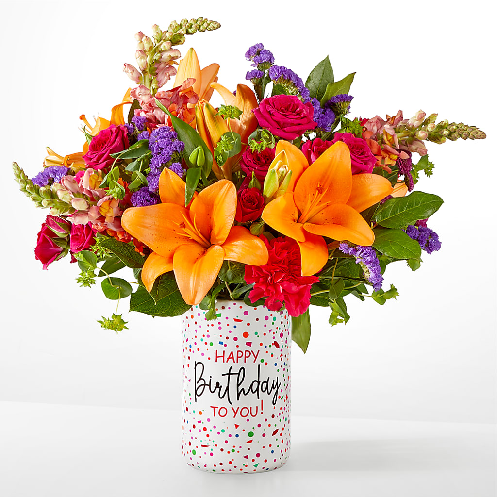 Birthday Palooza Bouquet – Print A Bunch Florists, Orleans ON