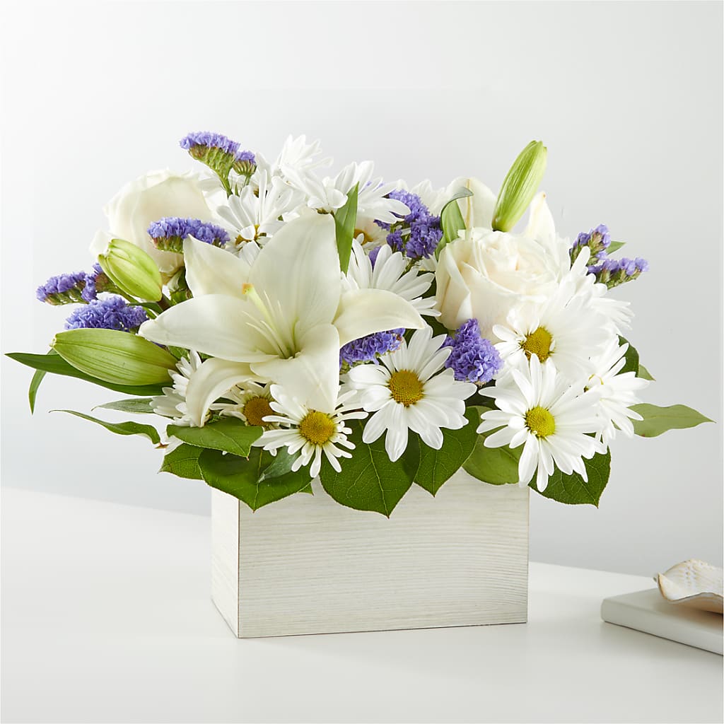 Beyond Blue Box Bouquet – Print A Bunch Florists, Orleans ON