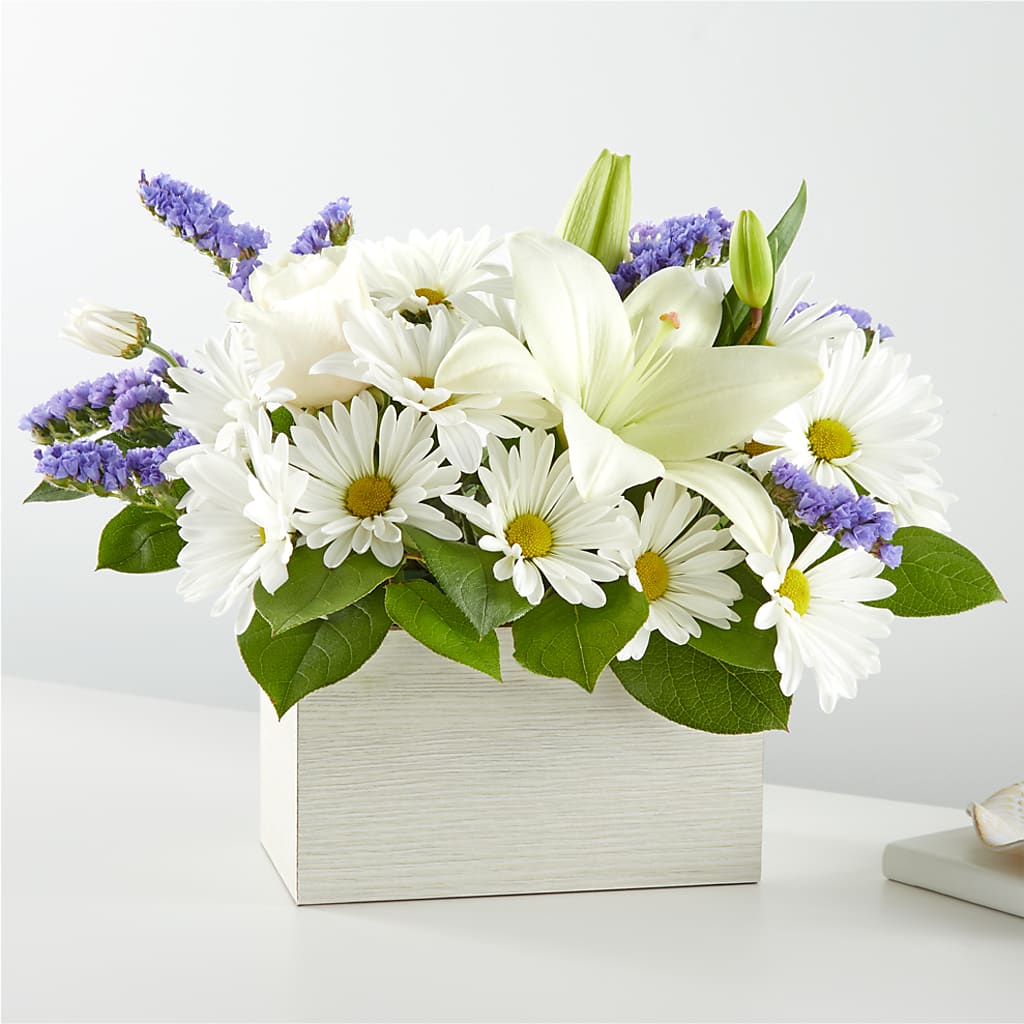 Beyond Blue Box Bouquet – Print A Bunch Florists, Orleans ON