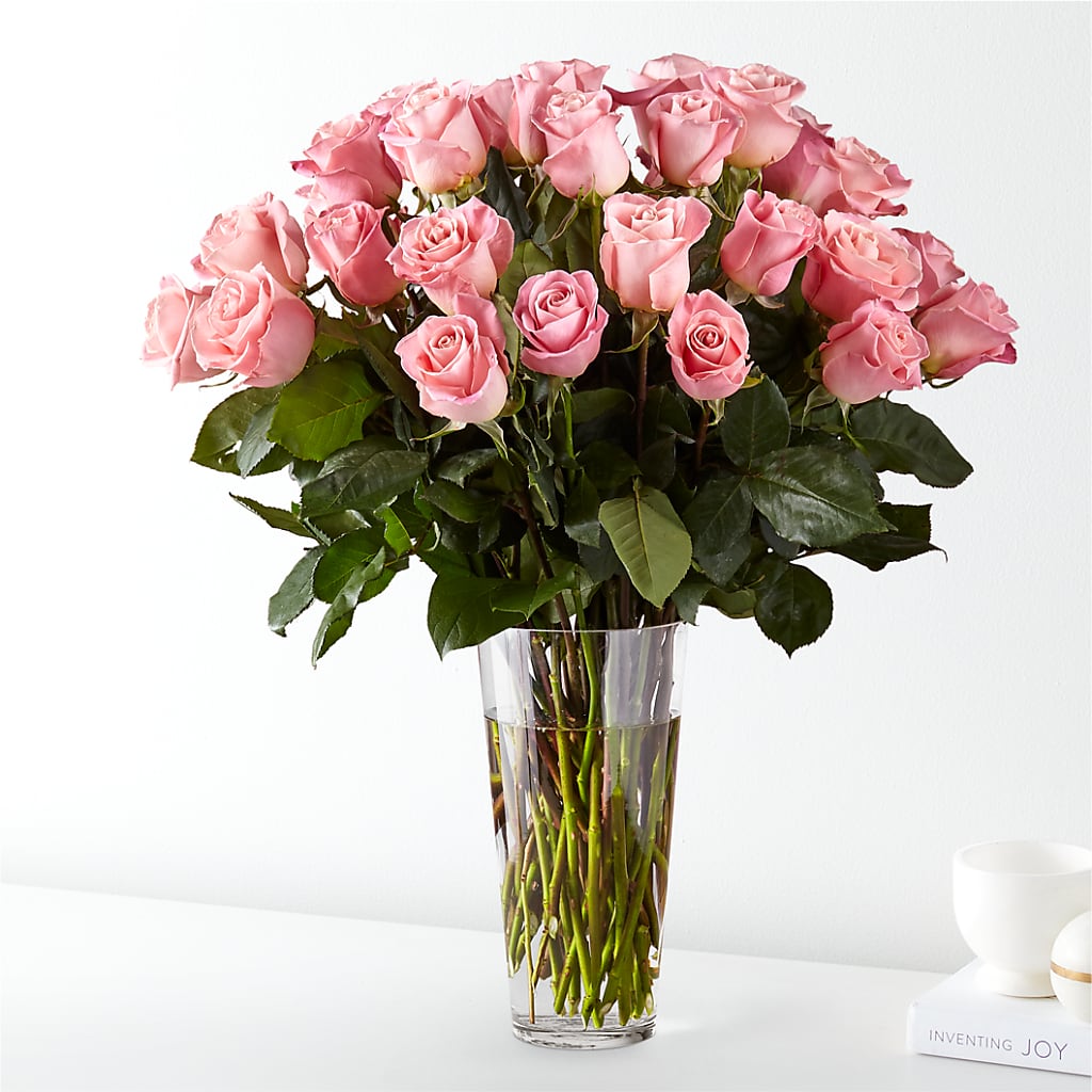 Long Stem Pink Rose Bouquet – Print A Bunch Florists, Orleans ON