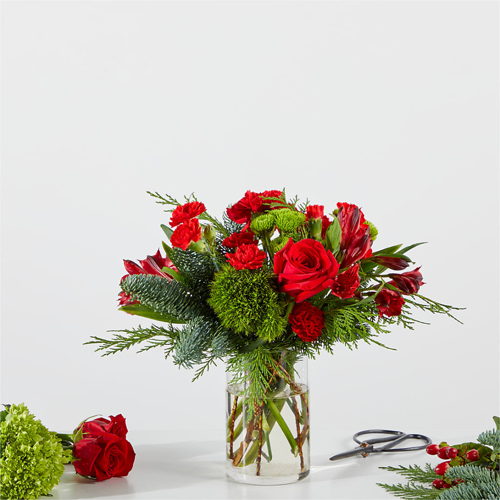 Merry Moment Bouquet – A Florist Original – Print A Bunch Florists, Orleans ON