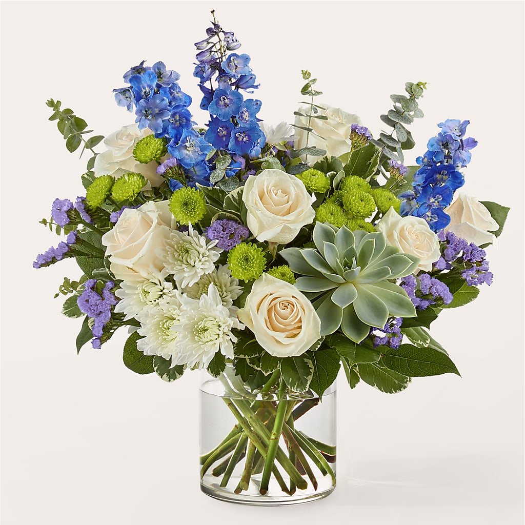 Cerulean Waves Bouquet – Print A Bunch Florists, Orleans ON