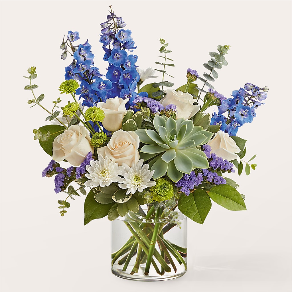 Cerulean Waves Bouquet – Print A Bunch Florists, Orleans ON