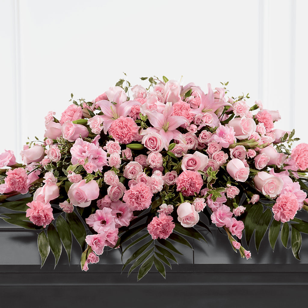 Garden of Comfort Casket Spray (Standard) – Print A Bunch Florists, Orleans ON