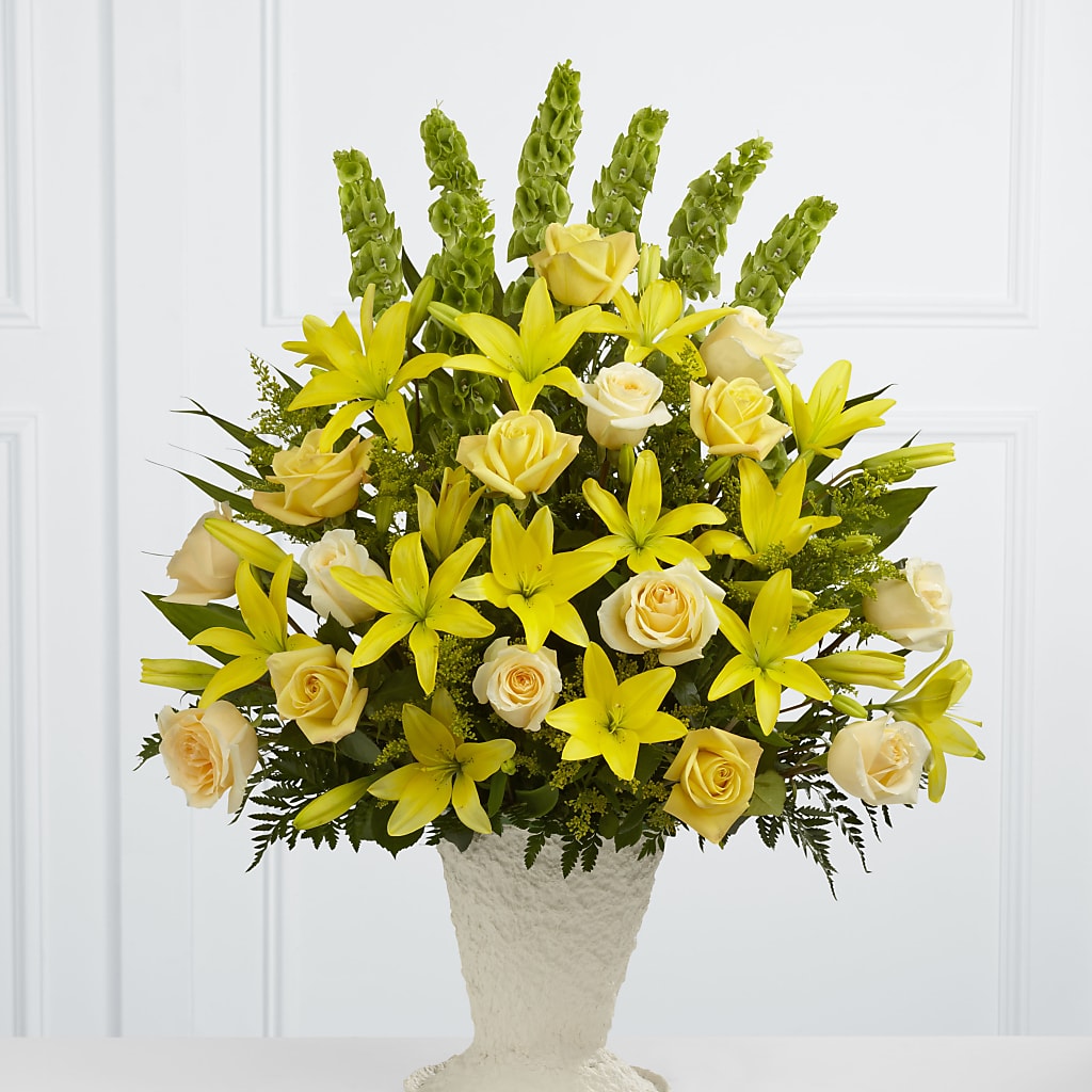 Golden Memories Arrangement – Print A Bunch Florists, Orleans ON