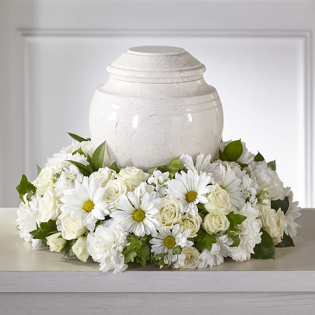 Ivory Gardens Cremation Adornment – Print A Bunch Florists, Orleans ON