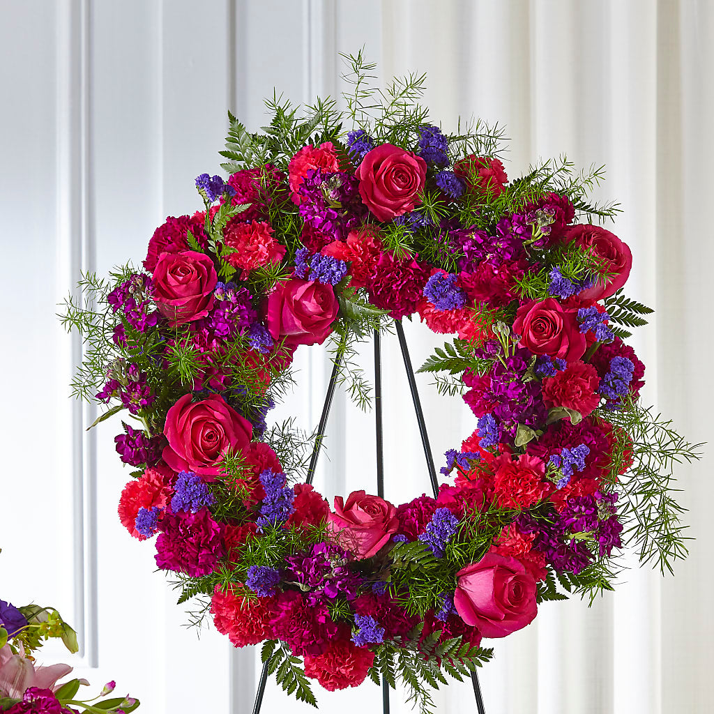 Calming Colors Wreath – Print A Bunch Florists, Orleans ON
