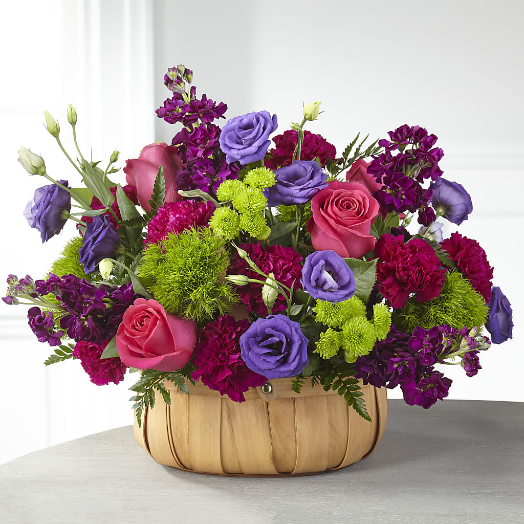 Serene Sanctuary Basket – Print A Bunch Florists, Orleans ON