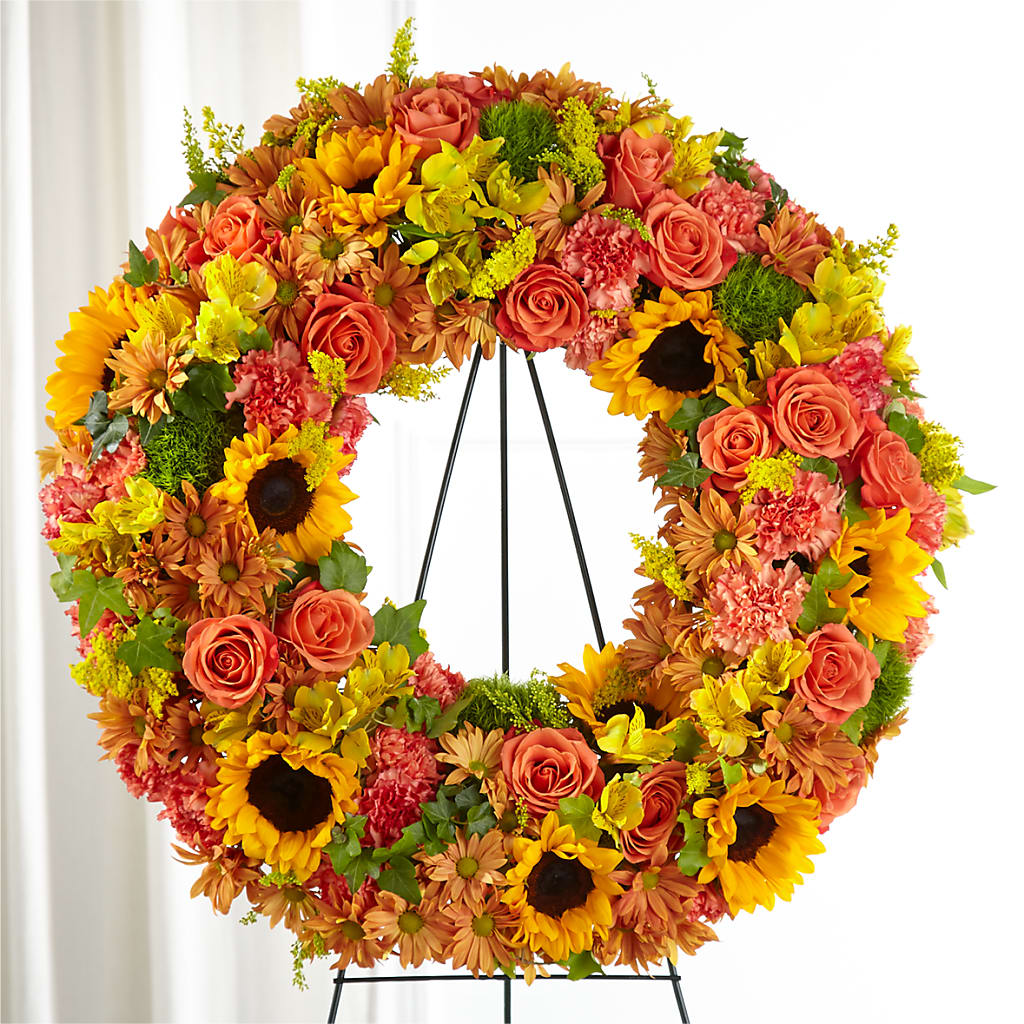 Autumnal Memories Wreath (Standard) – Print A Bunch Florists, Orleans ON
