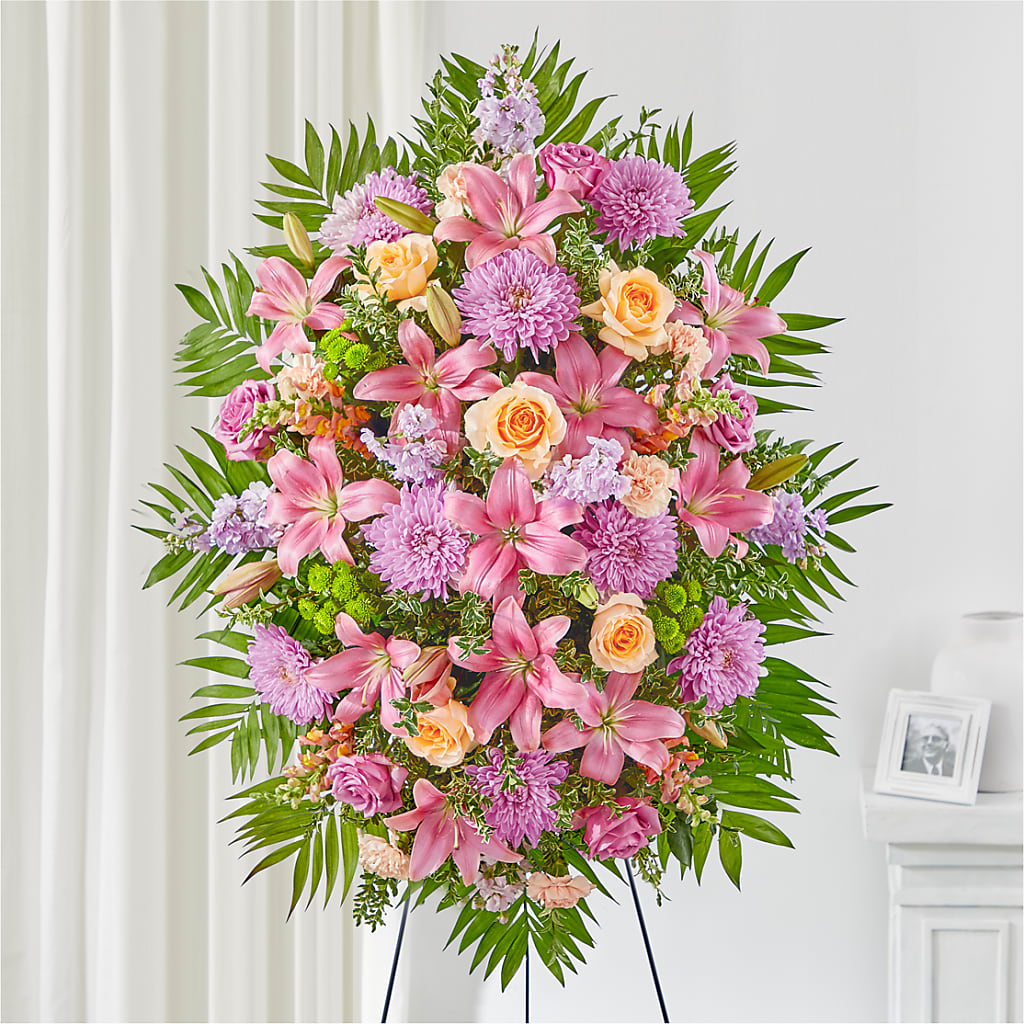 Love & Light Standing Spray – Print A Bunch Florists, Orleans ON