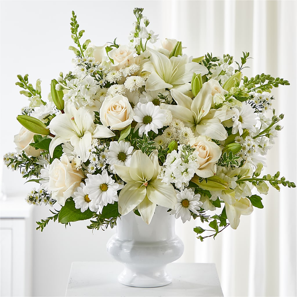 Uplifting Urn Arrangement – Print A Bunch Florists, Orleans ON