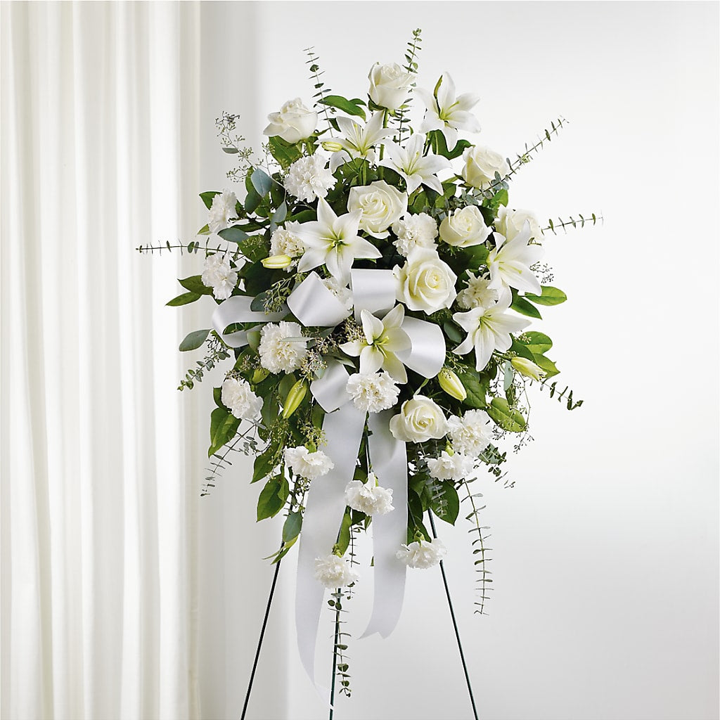 With Care Standing Spray – Print A Bunch Florists, Orleans ON