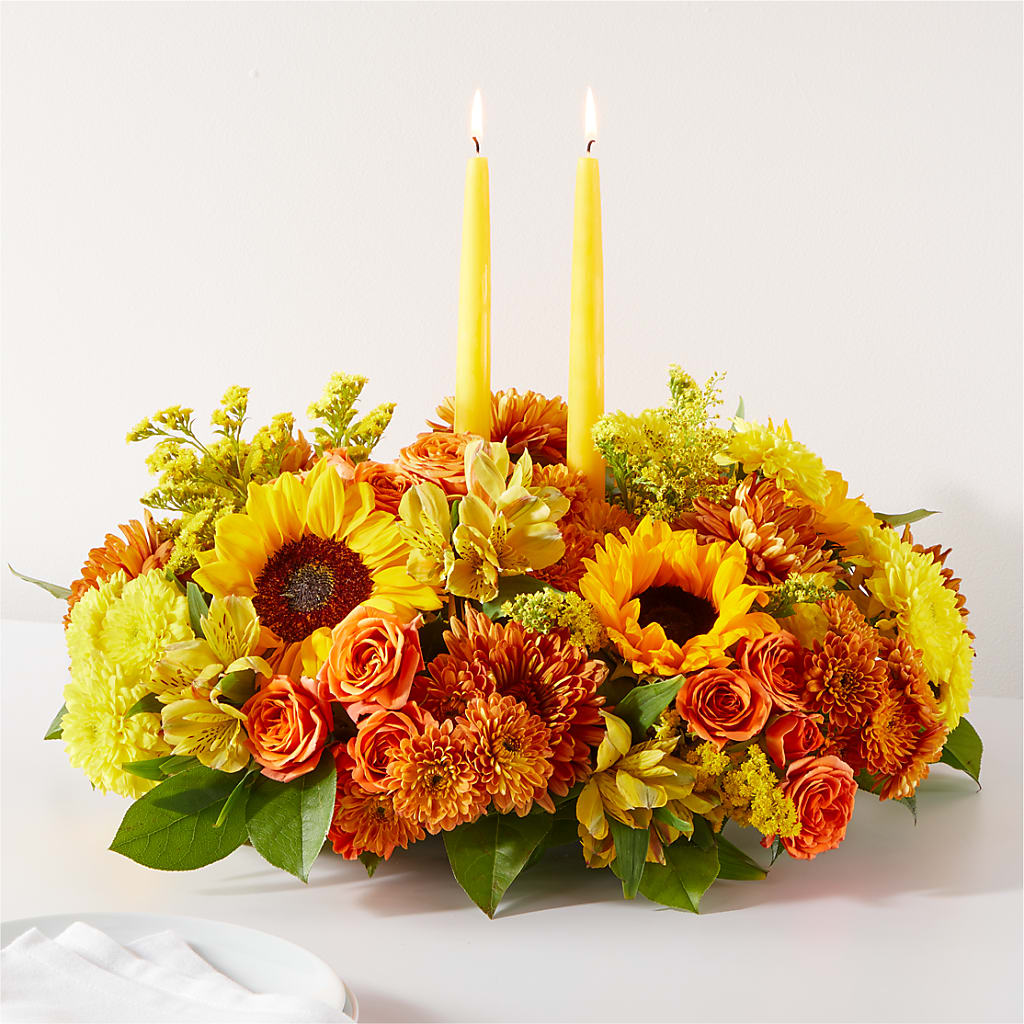 Autumn Harmony Centerpiece – Print A Bunch Florists, Orleans ON