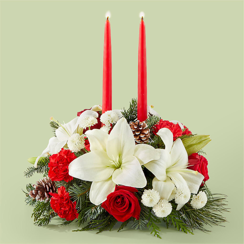 Seasonal Festivities Centerpiece – Print A Bunch Florists, Orleans ON