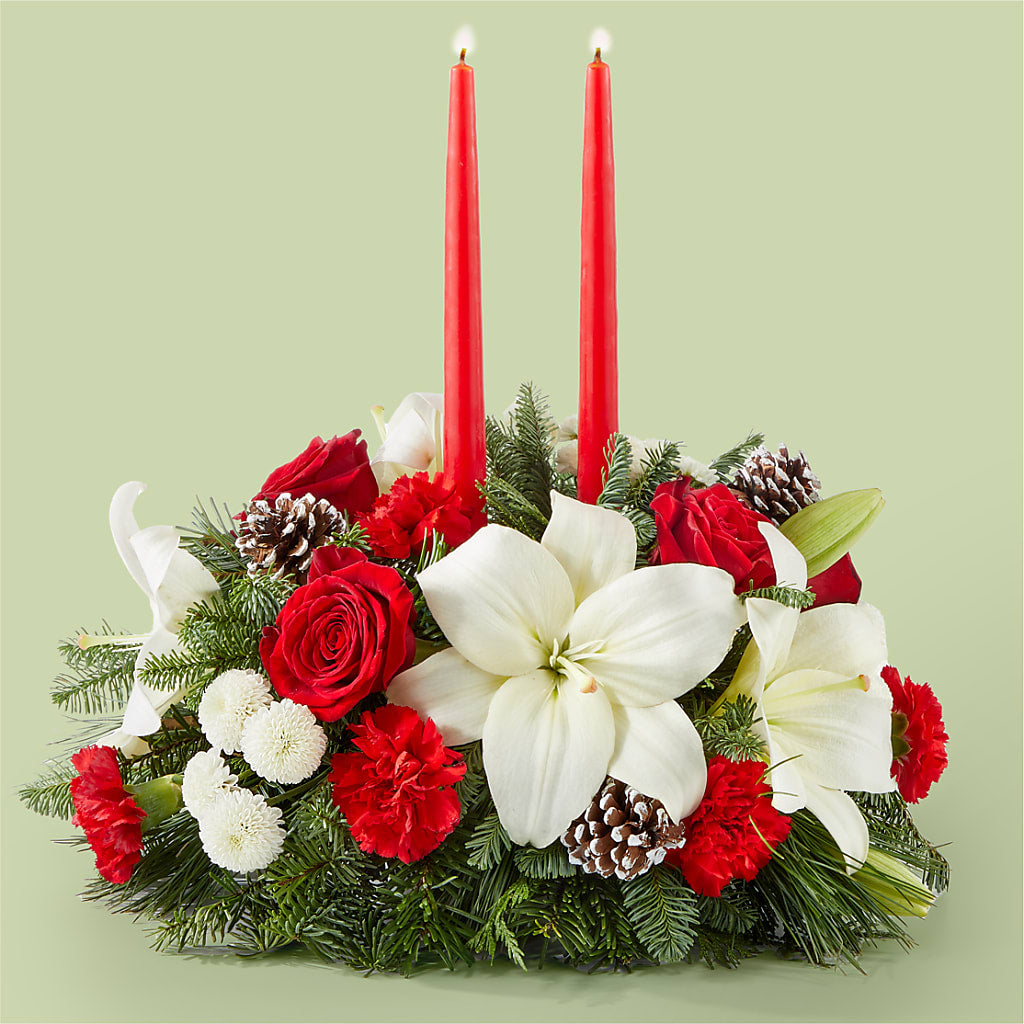 Seasonal Festivities Centerpiece – Print A Bunch Florists, Orleans ON