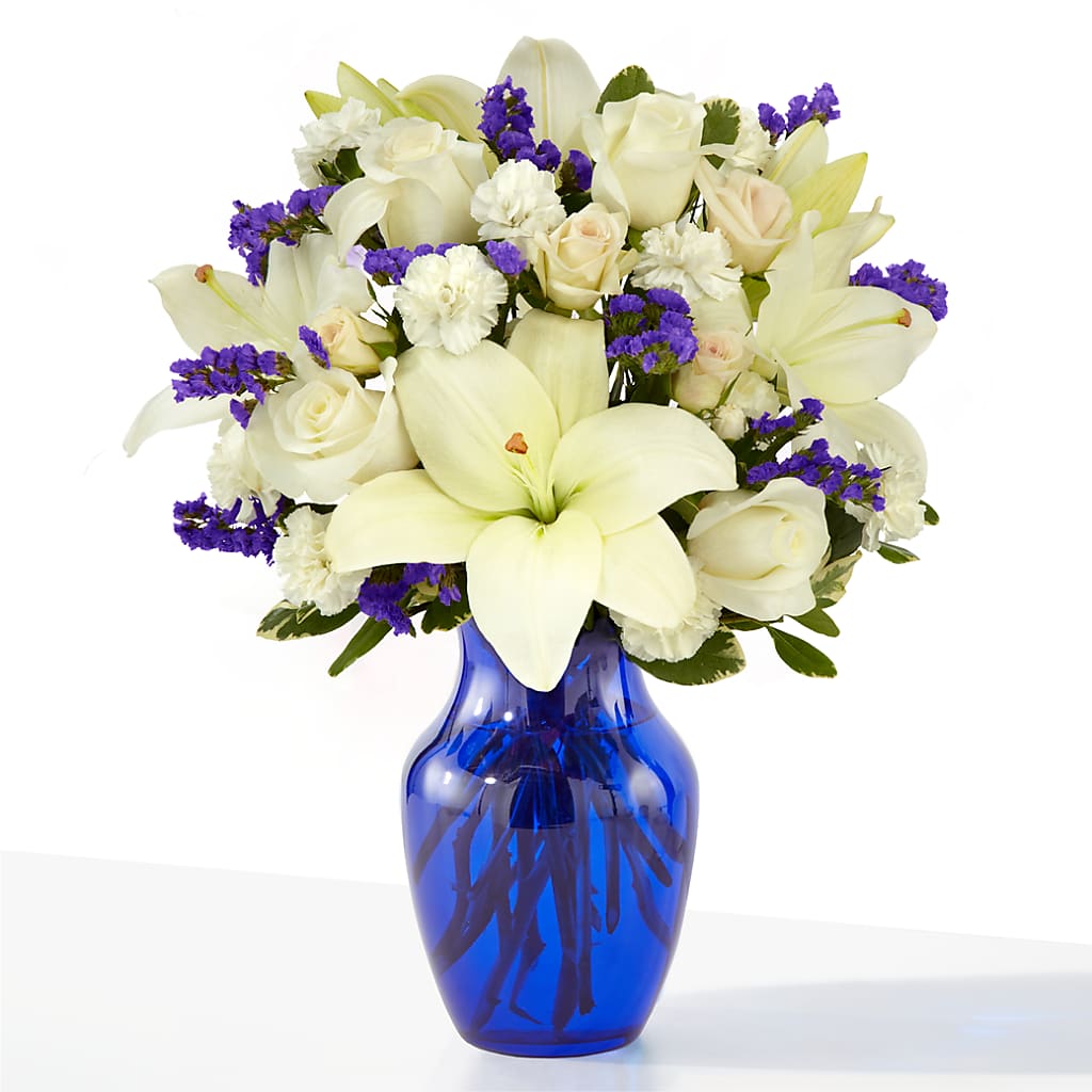 Sapphire Rush Bouquet – Print A Bunch Florists, Orleans ON