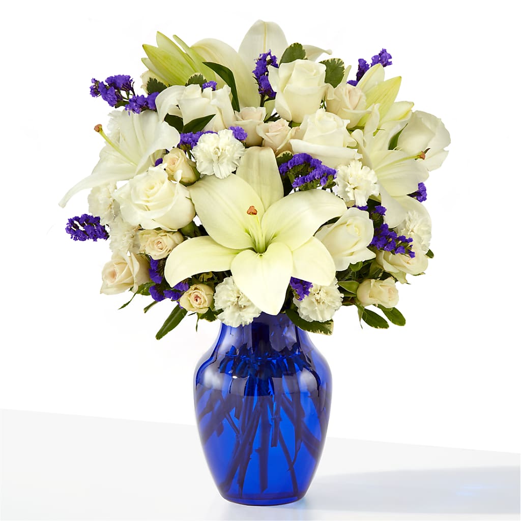 Sapphire Rush Bouquet – Print A Bunch Florists, Orleans ON