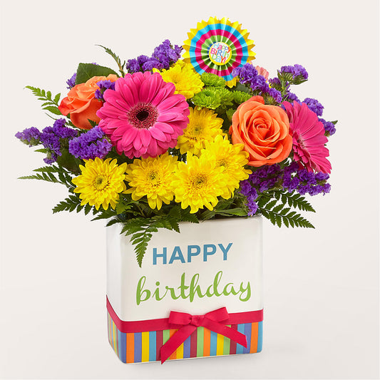 Birthday Brights Bouquet –  Print A Bunch Florists, Orleans ON