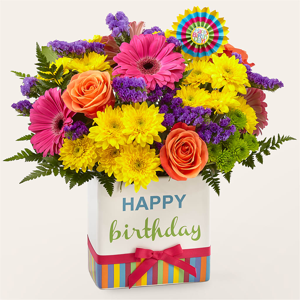 Birthday Brights Bouquet –  Print A Bunch Florists, Orleans ON