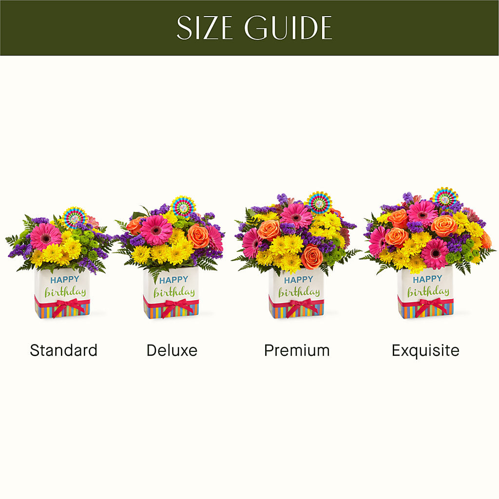 Birthday Brights Bouquet –  Print A Bunch Florists, Orleans ON