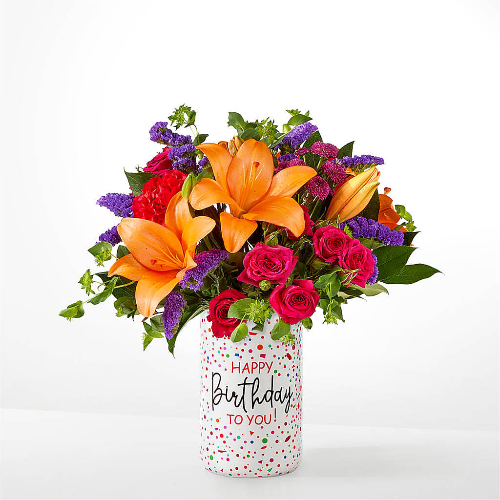 Birthday Palooza Bouquet –  Print A Bunch Florists, Orleans ON