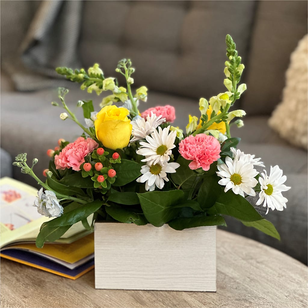 Sun Salutation Box Bouquet –  Print A Bunch Florists, Orleans ON