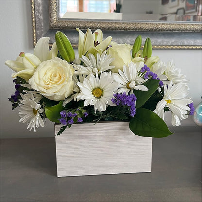 Beyond Blue Box Bouquet –  Print A Bunch Florists, Orleans ON