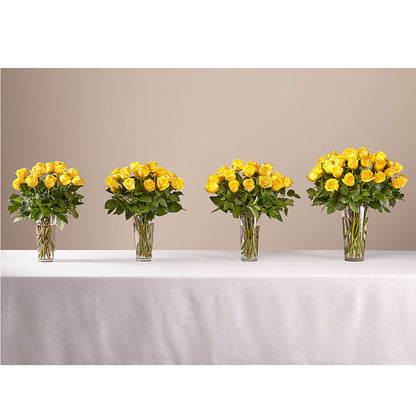 Long Stem Yellow Rose Bouquet –  Print A Bunch Florists, Orleans ON