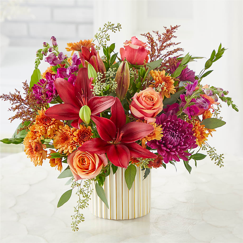 Burgundy Landscape Bouquet –  Print A Bunch Florists, Orleans ON