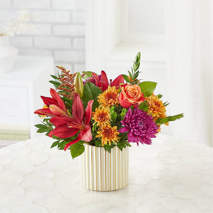 Burgundy Landscape Bouquet –  Print A Bunch Florists, Orleans ON