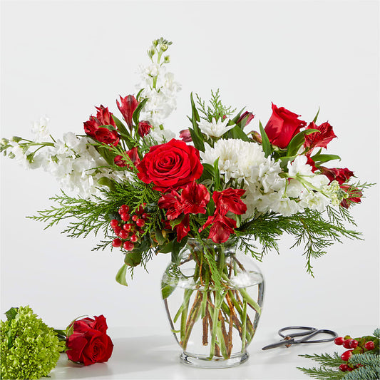 Merry Moment Bouquet – A Florist Original –  Print A Bunch Florists, Orleans ON