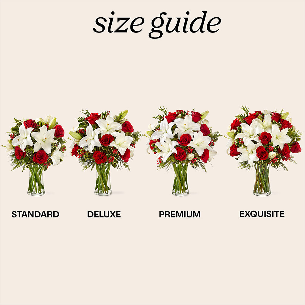 Sparkling Snowflakes Bouquet –  Print A Bunch Florists, Orleans ON