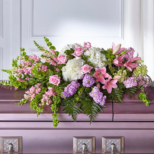 Life's Gratitude Casket Spray –  Print A Bunch Florists, Orleans ON