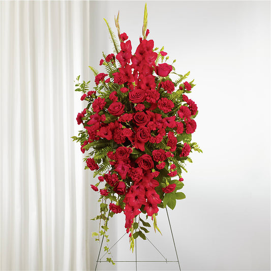 From the Heart Standing Spray –  Print A Bunch Florists, Orleans ON