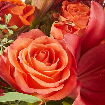 Crimson Leaves Bouquet –  Print A Bunch Florists, Orleans ON