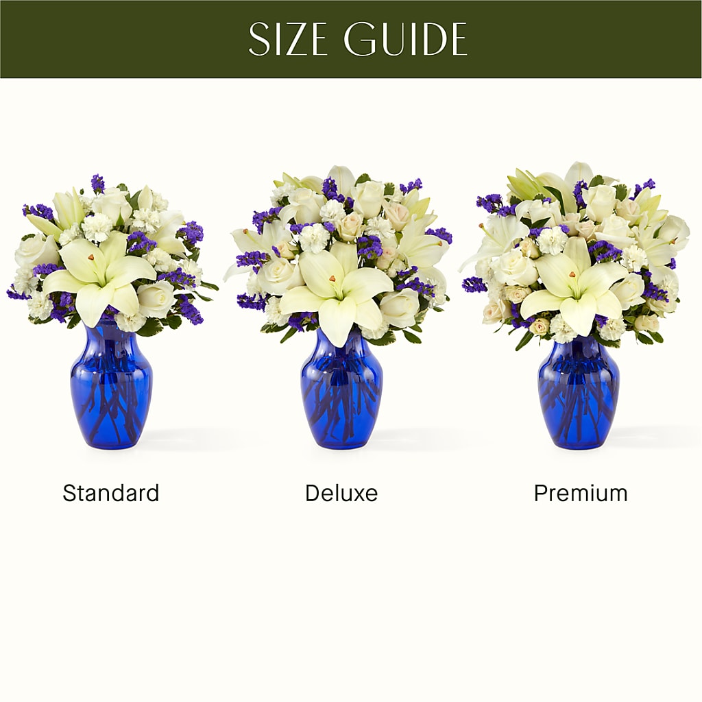 Sapphire Rush Bouquet –  Print A Bunch Florists, Orleans ON