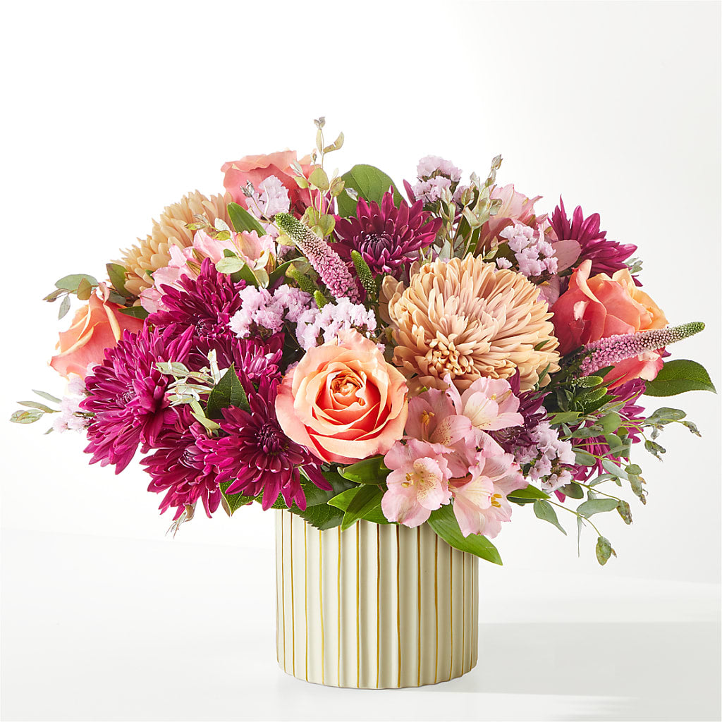 Berry Cobbler Bouquet with Ivory Vase –  Print A Bunch Florists, Orleans ON