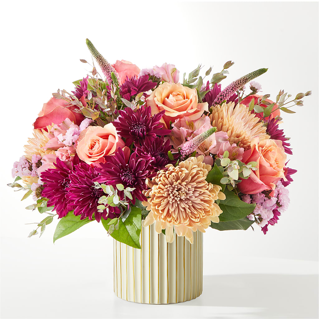Berry Cobbler Bouquet with Ivory Vase –  Print A Bunch Florists, Orleans ON