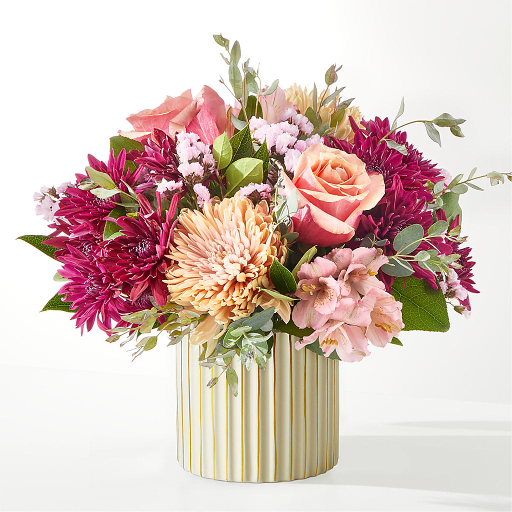 Berry Cobbler Bouquet with Ivory Vase –  Print A Bunch Florists, Orleans ON