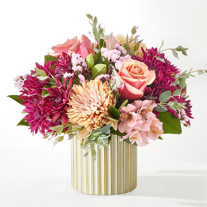 Berry Cobbler Bouquet with Ivory Vase –  Print A Bunch Florists, Orleans ON