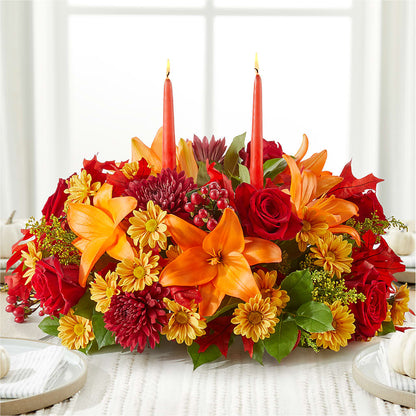 Autumn's Embrace Centerpiece –  Print A Bunch Florists, Orleans ON