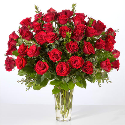 Forever Yours Fifty Stem Red Rose Bouquet –  Print A Bunch Florists, Orleans ON